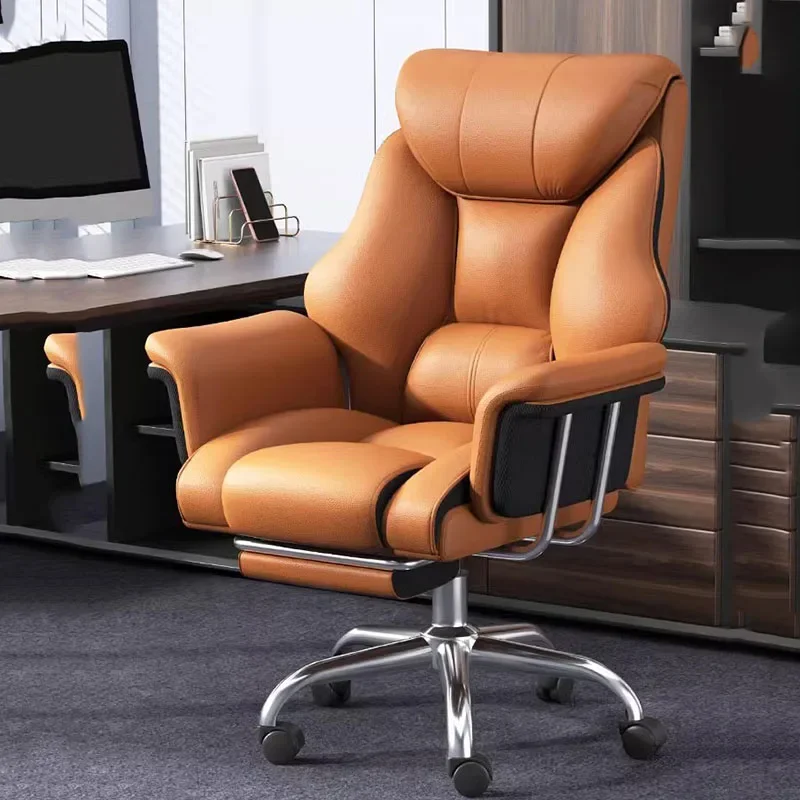 Computer Office Chair Comfortable Long Periods Business Office Chair Computer Study Reclining Chaise De Bureau Rome Furniture