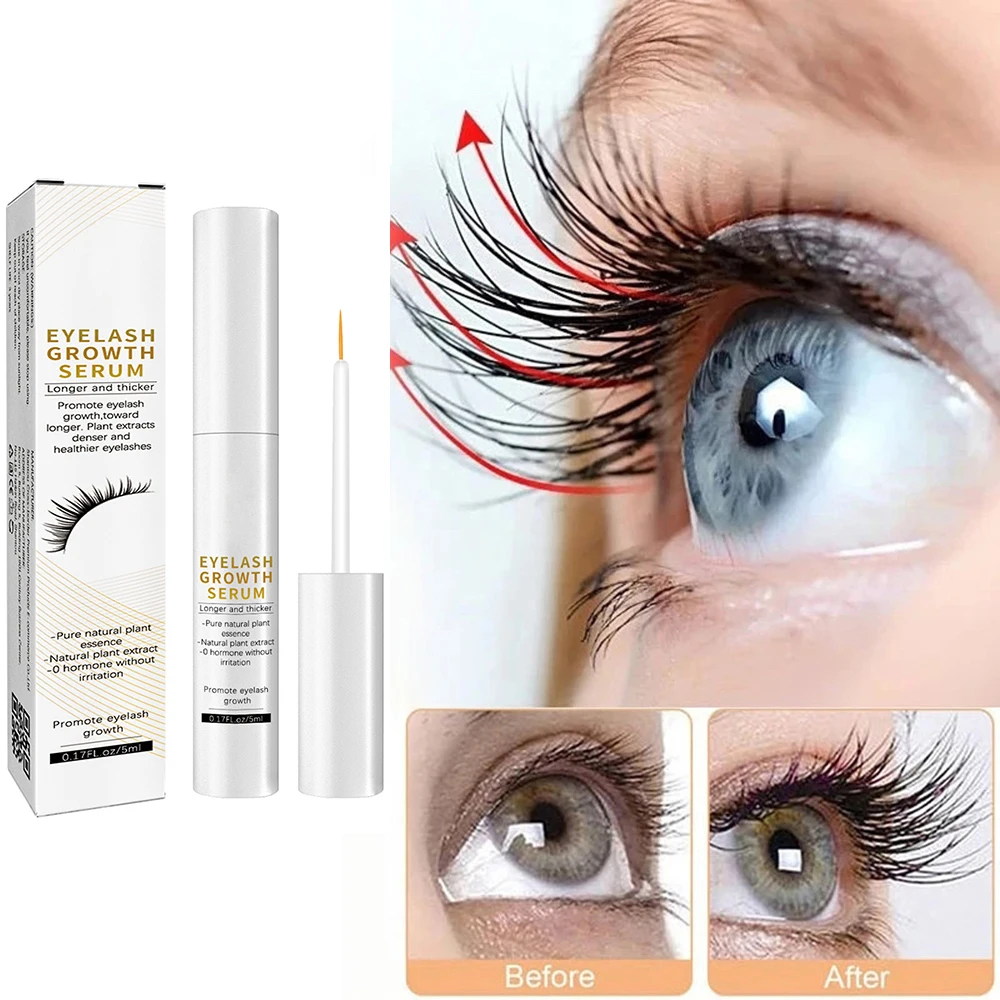 Fast Growing Eyelash Liquid Moderately Improve Longer Thicker Curly Hair Beautiful Eyebrow Eye Serum Cosmetic Beauty_voghion.com