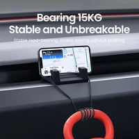 YZ For Tesla Model 3/Y Highland Juniper Traceless Phone Holder Air Vent Car Mount Hands Free Cell Phone Automobile Clamp Cradles - Image 5