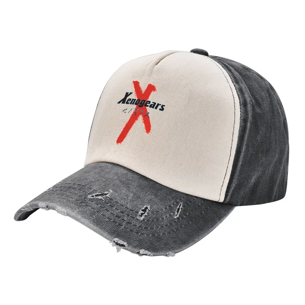 Xenogears Berretto Da Baseball Con Testo Giapponese Protezione Uv Cappello Solare Compleanno Uomo Donna