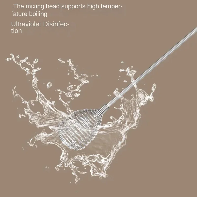 108 Electric Milk Stirrer-Anti-Clumping Baby Formula Mixer, Non-Foaming Milk Powder Stirring Tool, Smooth Formula Blender.