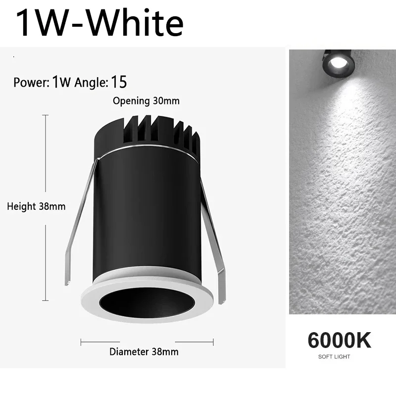 1W-White Light