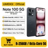 [Мировая премьера]UMIDIGI Note 100 5G Android 14 смартфон 5G 6.8"120Hz HD+ 50MP Triple Camera 8GB 256GB/6GB 128GB 20W телефоны 1
