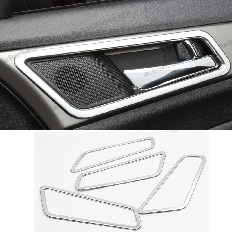 

car door handel frame bowl trims for changan cs75 2013 2014 2015 2016 2017 decoration accessories chrome sticker interior
