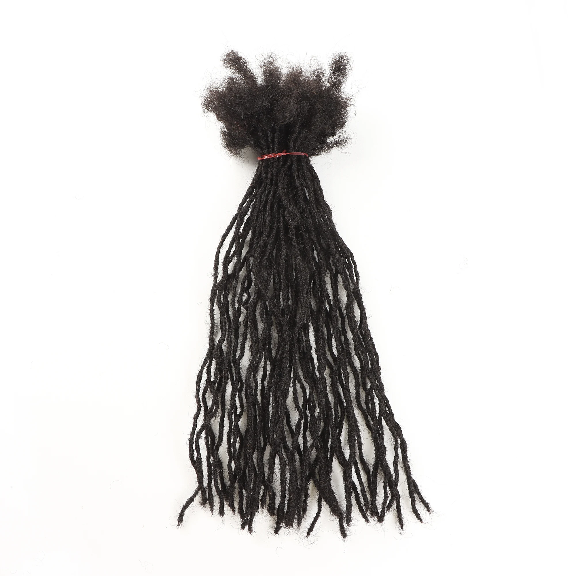 Human Hair Extensions 0.2cm Width Locs Human Hair Extensions