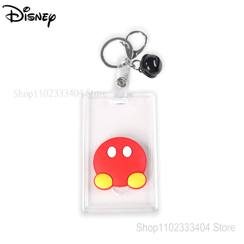 Disney Mickey Minnie Donald Duck Card Cover Protettiva Per La Carta Di Accesso Alla Scuola Pasto Card Subway Bus Access Control Work Id Set