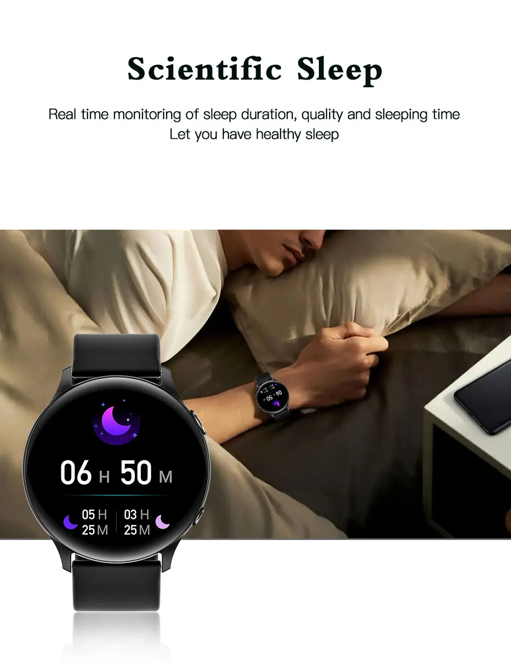 Unisex AI Voice Assistant Smart Watch