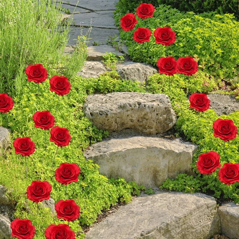 Garden Art Decor Butterfly Decoration Animal Sculpture Decorations Dragonfly Decoration for Yard