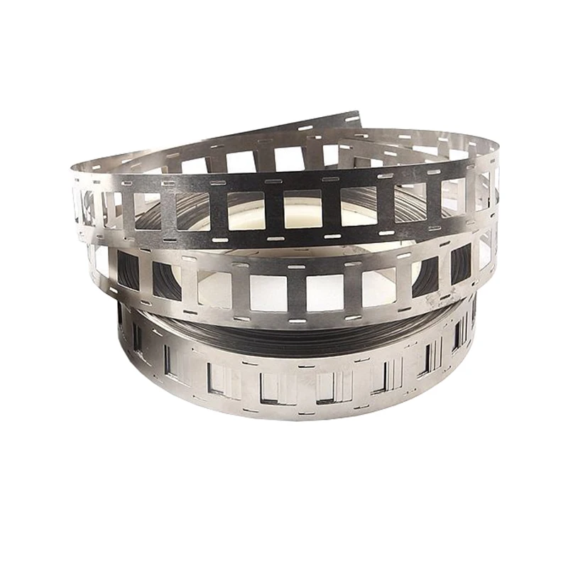 Nickel strip 2P Nickel Plated Strip for 18650/21700 Battery Spot Welding 0.12/0.15/0.2mm Thickness 18.5/20.2/21.5/22.5/23/23.4mm Spacing