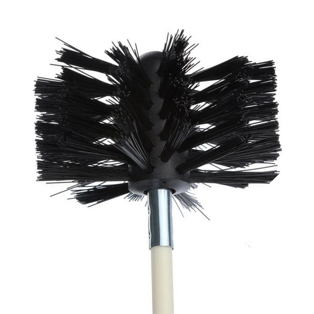 Chimney Brush 100/150mm Dryer Vent Cleaning Brush Chimney Lint Remover -=BristleHeadNylon For Chimney-= DryerPipeFireplace Clean