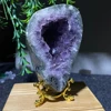 Agate Amethyst Specimen Cluster Stone Quartz Minerals Healing Living Gemstone Reiki Geode Room Decoration Indie Home Aquarium 3