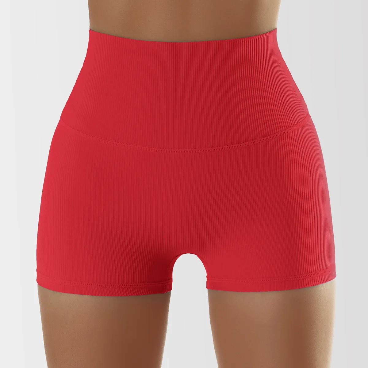 

Yoga Shorts Solid Color High Waisted Peach Buttocks Leggings Women's Gym Tight Shorts Push Up Training Sexy Buttocks Shorts