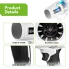 ONEGREEN 2000W Brushless Electric Turbo Blower Jet Fan 200M/S Handheld Air Blower Violent Blowing Tool for Makita 18V Battery 6