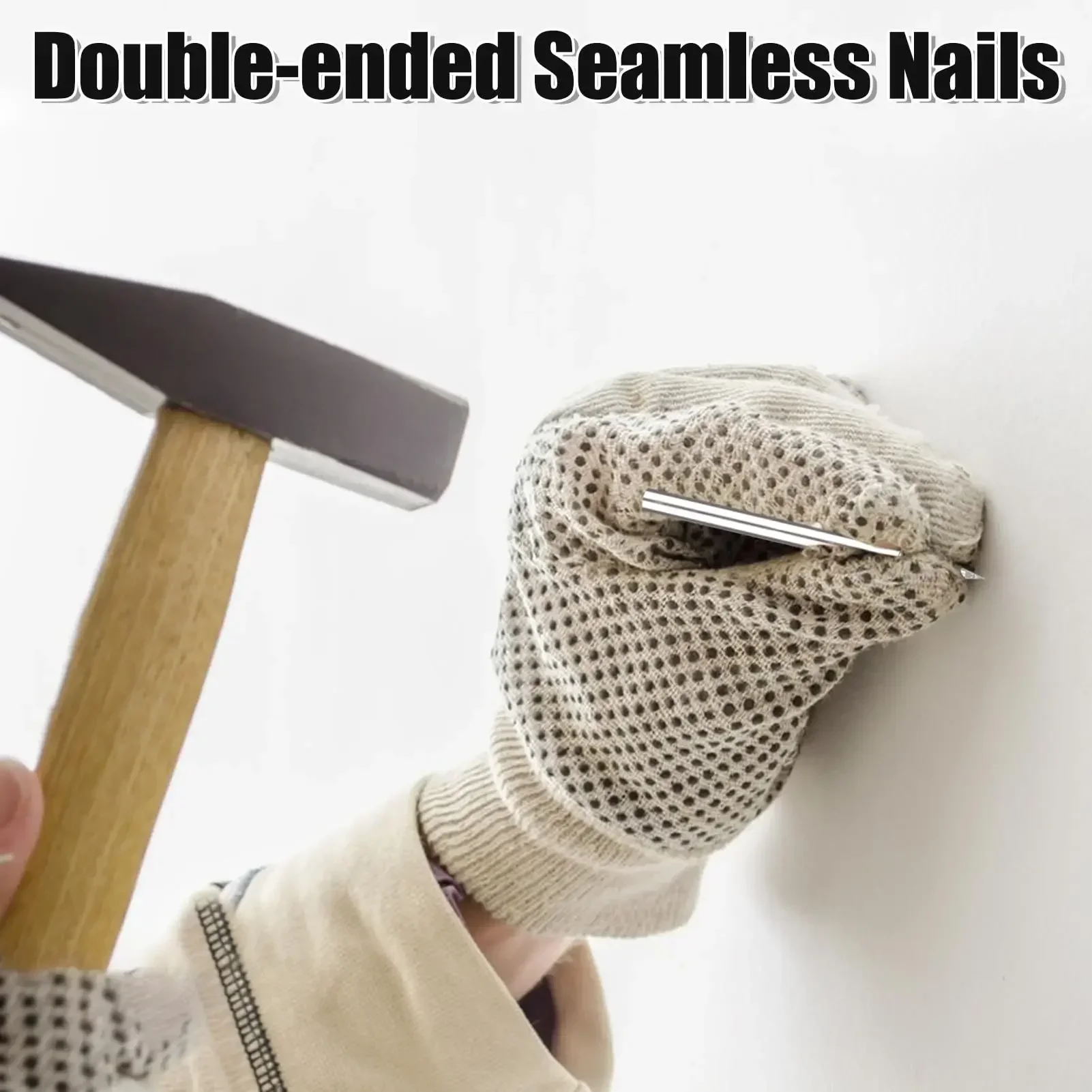 Seamless Nails 100PCS Carbon Steel Nails For Seamless Baseboard Installation
