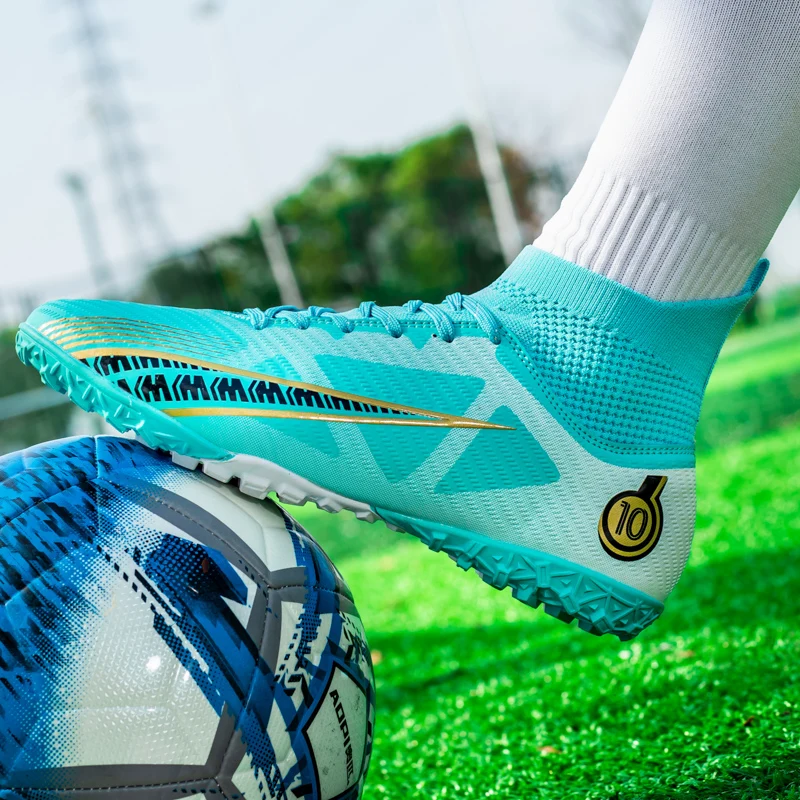 Scarpe da calcio da uomo Society TF/FG Erba Antiscivolo Scarpe da allenamento per esterni Scarpe da calcetto Calzature sportive per bambini_voghion.com