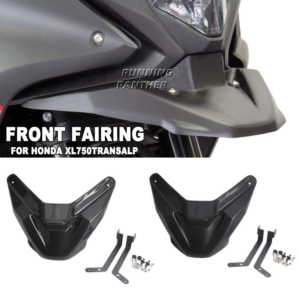 

Motorcycle Front Beak Fender Extender For HONDA XL750 TRANSALP 2023 2024 Nose Fairing Cowl Extension Wheel Cover XL 750 Transalp