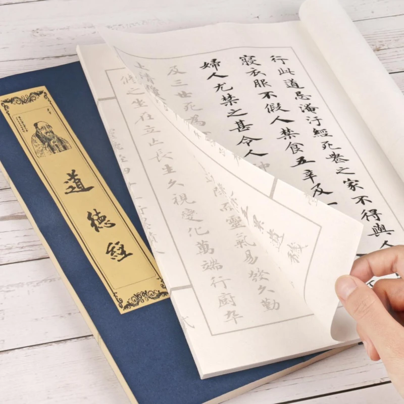 Regular Script Brush Copybook Chinese Running Script Calligraphy Copybook Song Huizong Slender Gold Calligraphy Copying Book images - 6