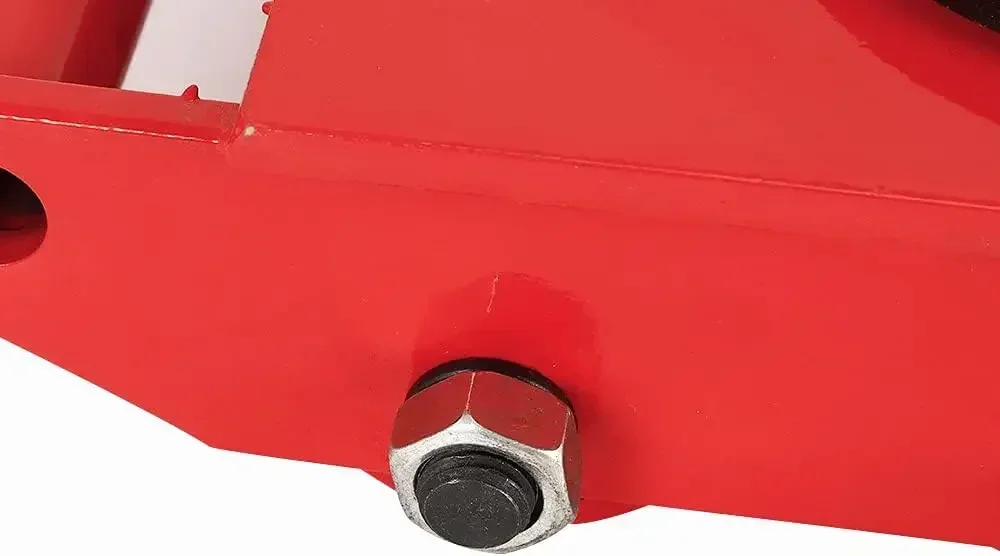 6 x gepanzertes Rollen-Transportchassis, Maschinentransport-Industrieroller mit 4 PU-Richtungsrädern, Rollen (6T rot) – Detail 10