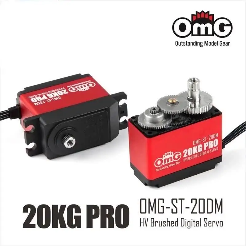 【保障できる】 ブラシレス OMG | Amazon フルメタル ST D4 サーボ ハイスペック サーボ