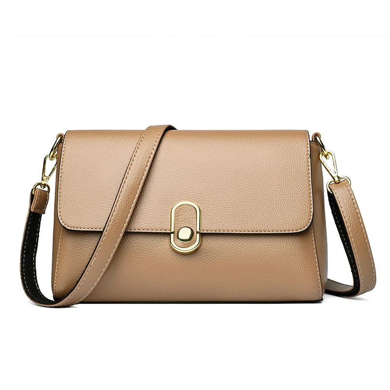 thumbnail image 1 of Bolso bandolera de moda para mujer, bolso de mano femenino de alta calidad y bolso de diseñador, bolso de mano de cuero de marca de lujo, bolso de mensajero, 1 of 5