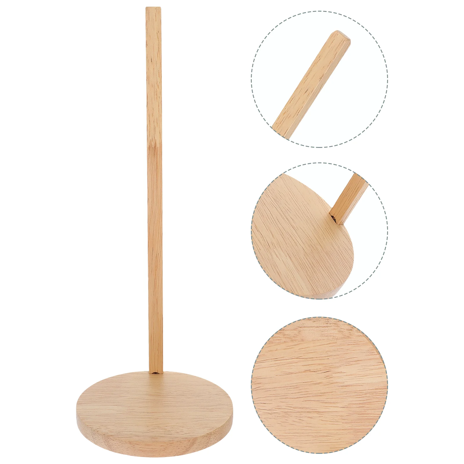Cup Lid Storage Rack Jar Organizer Coffee Lids Holder Stand For Tumblers Kitchen Wood Mug
