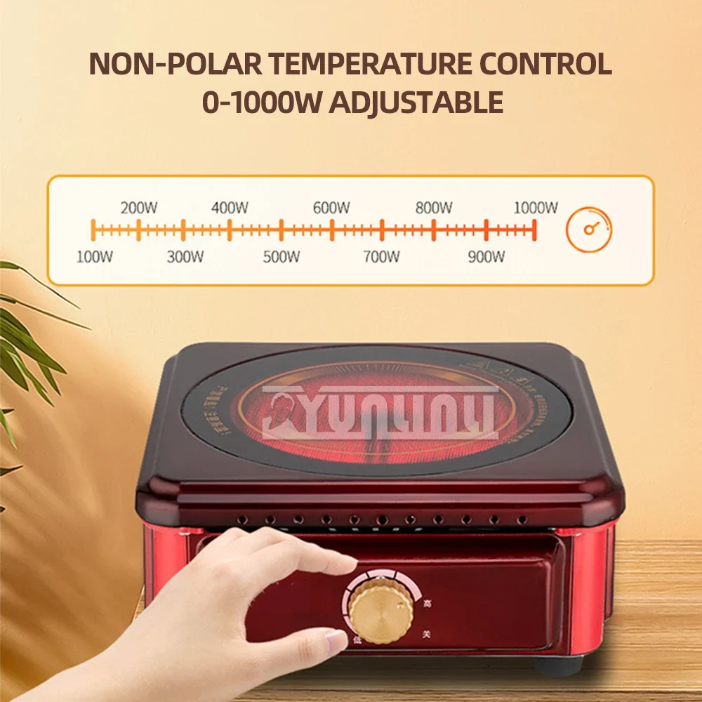 Household Electric Ceramics Furnace Electric Heater Barbecue Type Office Roast Foot Machince 3