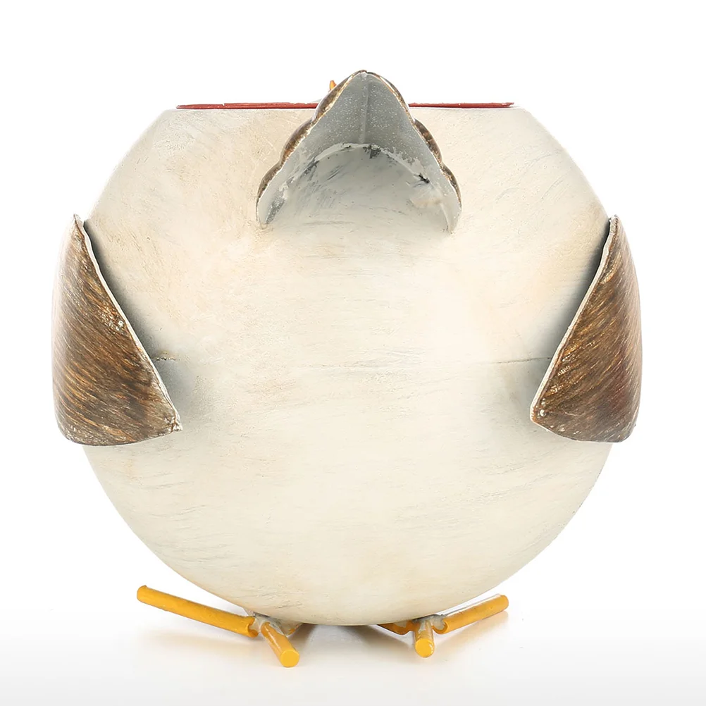 

Маленькие горшки в форме курицы, садовый горшок для раковины, настольный декоративный орнамент для дома и офиса, бежевый цвет