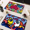 Britto Quick Drying Dish Mat Printed Kitchen Non-slip Coffee Cup Pad Drain Mats Dinnerware Cup Bottle Placemat 5