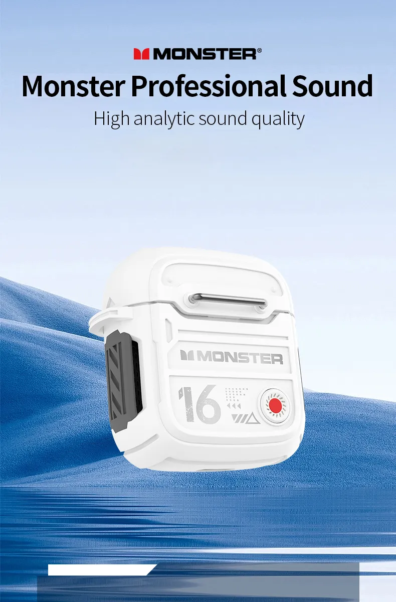 MONSTER AIRMARS XKT16 ワイヤレスゲーミングヘッドセット Monster Airmars XKT16 Bluetooth Gaming Earbuds By FedEx | eBay