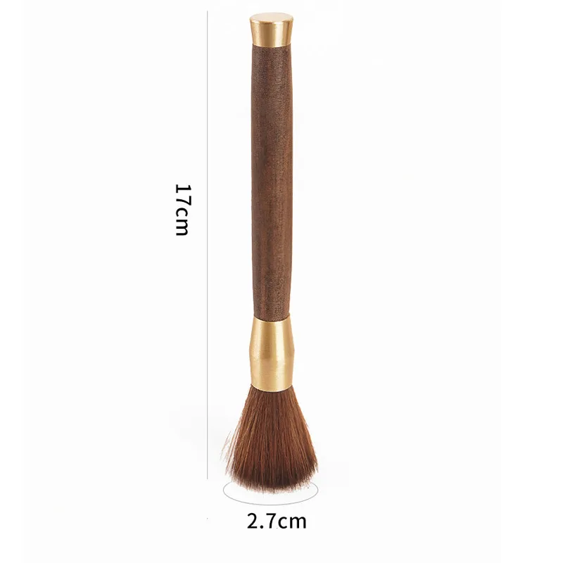 Coffee Grinder Cleaning Brush Wooden Handle Espresso Brush Dusting Coffee Powder Home Kitchen Tool