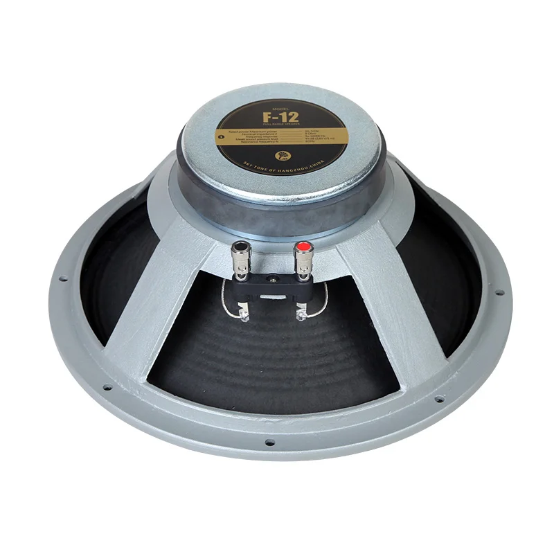LII AUDIO F-12 HiFi Speakers 12 Inch Full Range Black Red Cone Speaker Driver Y35 Ferrite Magnetic Loudspeaker 8 Ohm (1PCS)
