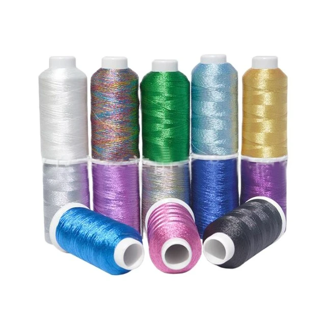 Sanbest Rainbow Tatting Thread Weaving Thread Handmade DIY 3 6 9