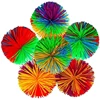 Multicolor 10CM Jugging Rainbow Stringy Ball Silicone Bouncy Stress Balls Sensory Toys For Kids ADHD Autism Anxiety Therapy Gift 5