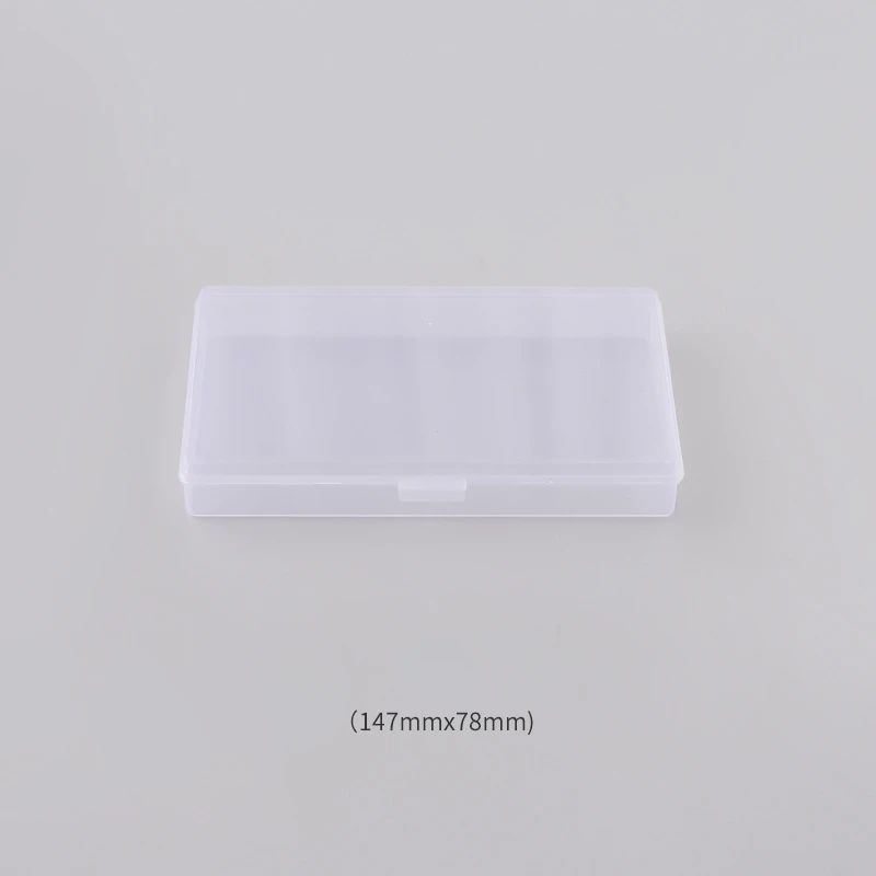 공예 데스크탑용 문구 스티커, 플라스틱 보관함, 정리함, 컨테이너 아트 도구 케이스, 1 PC