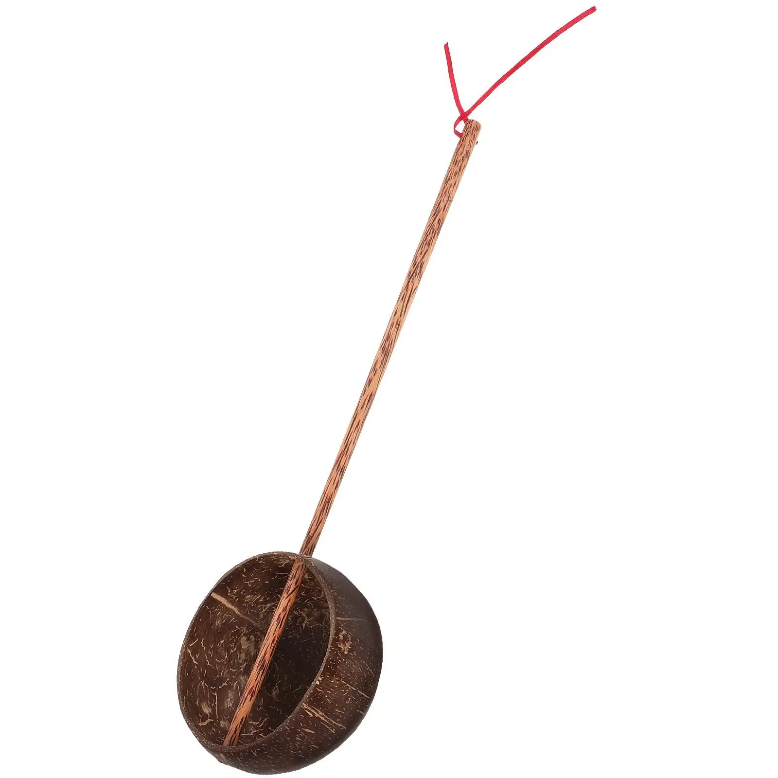 Coconut Shell Long H Spoon Multi functional Water Ladle Bath Scoop Sauna Portable Home Kitchen Gadgets Wooden Dippers