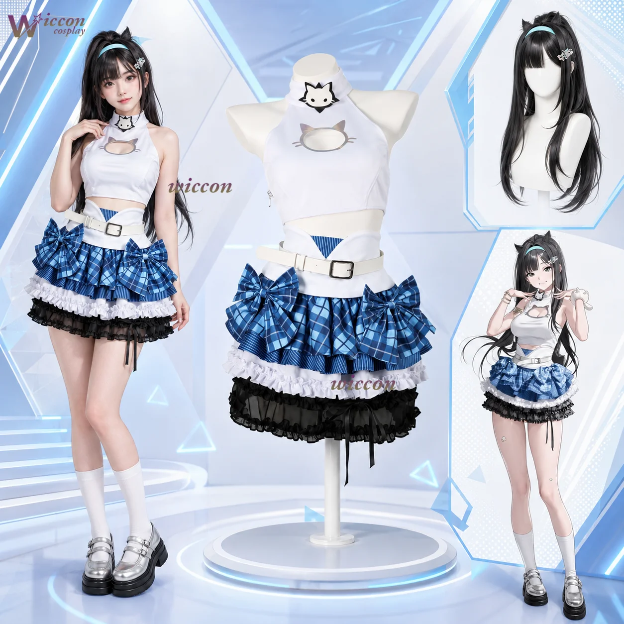 Nikke Idol Mint cosplay (+ wig)