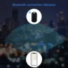 AiYaTo Mini GPS Tracker Bluetooth Compatible Location Finder Anti-loss Key Smart Anti-loss Find my IOS app 3