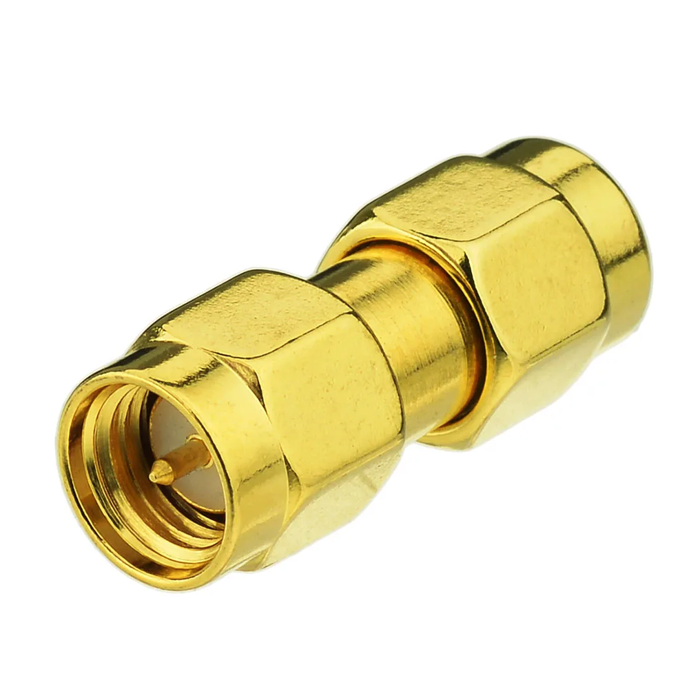 

Superbat SMA to RP-SMA Adapter SMA Plug to RP-SMA Male( Female pin) Straight RF Coaxial Connector