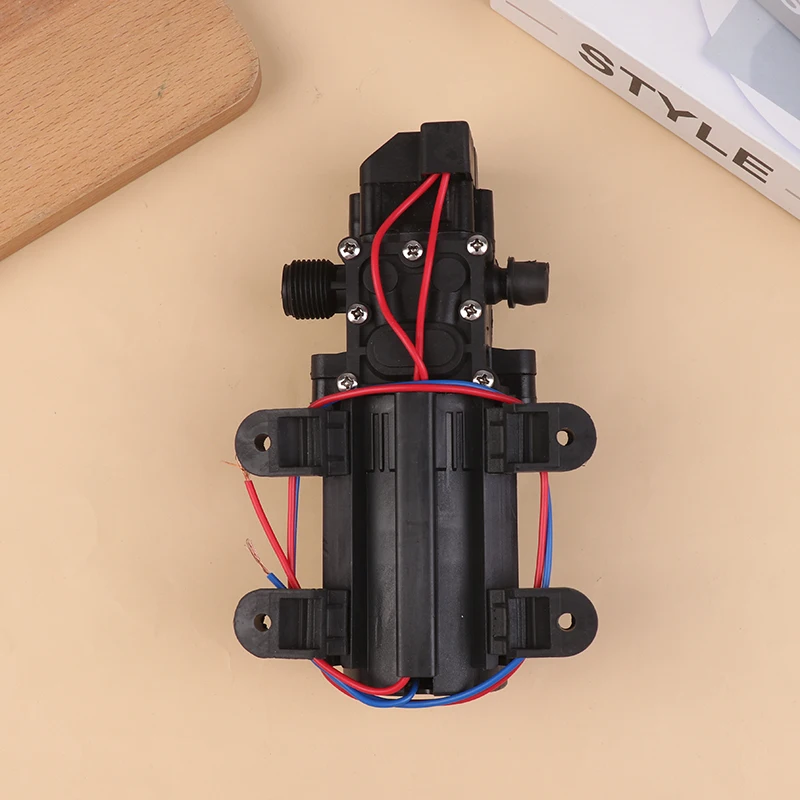 70W DC 12V Micro Electric Diaphragm Reflux Water Pumps Automatic Switch 6L/Min for High Pressure Car Washing / Home Irrigatiom water pump accessories