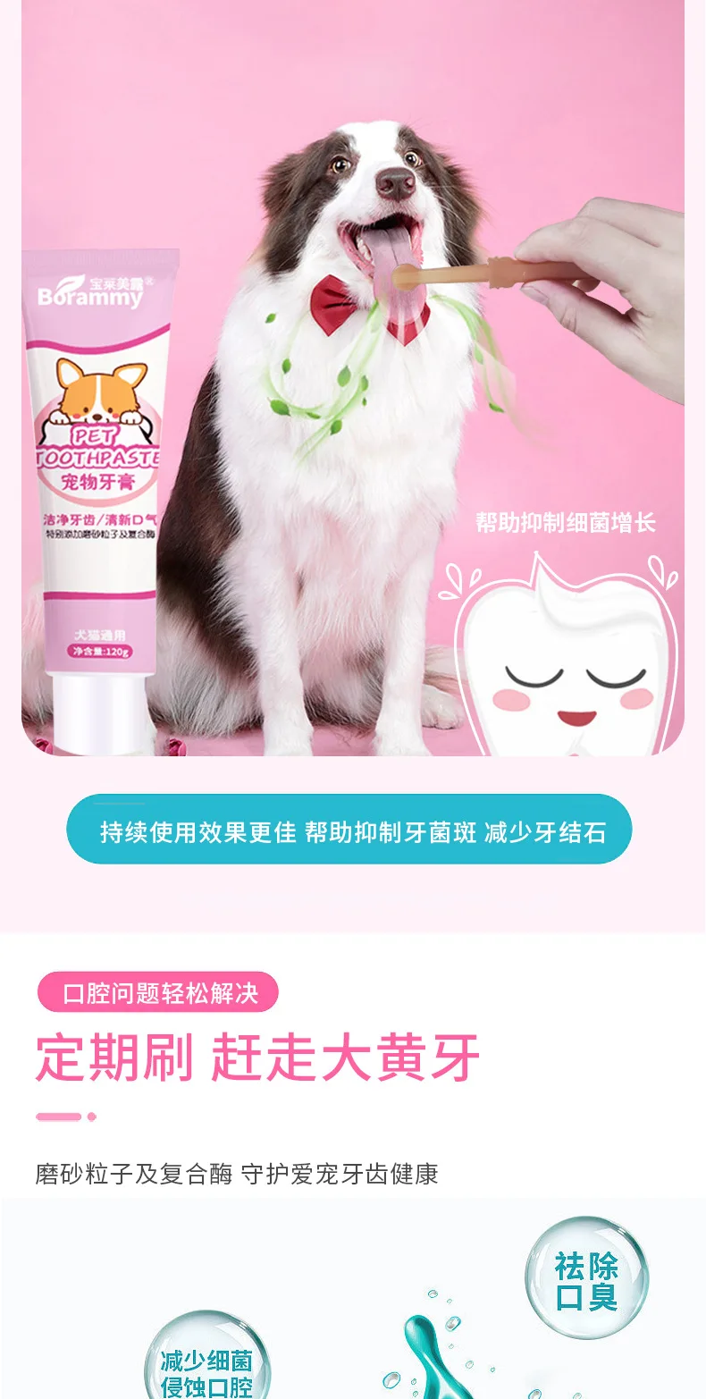 Title 6, Multifunctional Pet Toothpaste Set Dog Cat Sili...