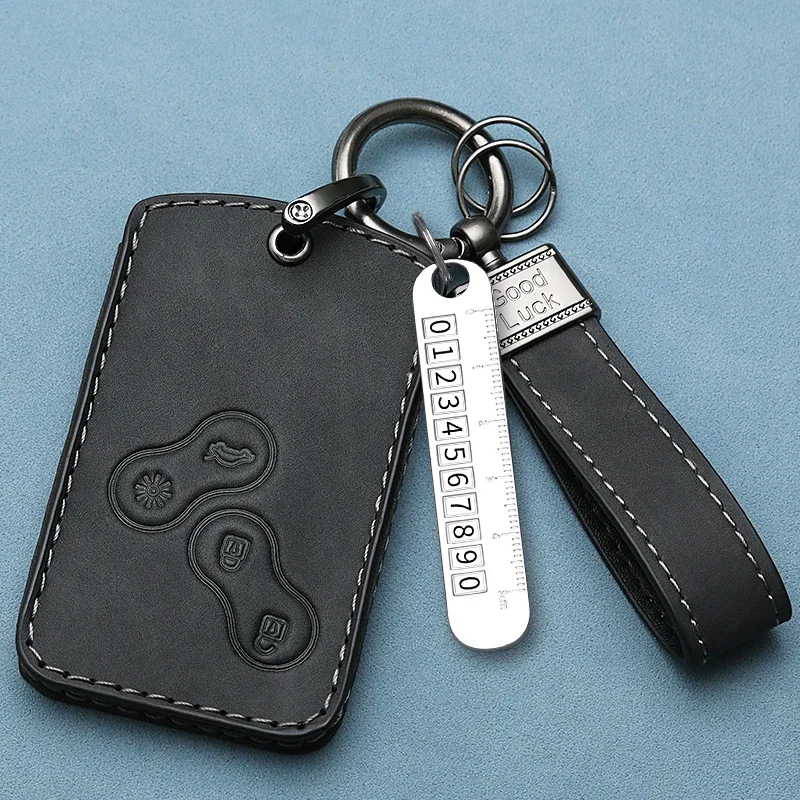 Key Case Cover for Renault Koleos Talisman etc. Car Key Shell