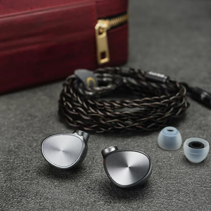 7HZ Legato Dual Dynamic Drivers IEMs In-Ear Monitors Earphones HiFi Wired Headphone with 2Pin 3.5mm Cable Zero Timeless Dioko 6