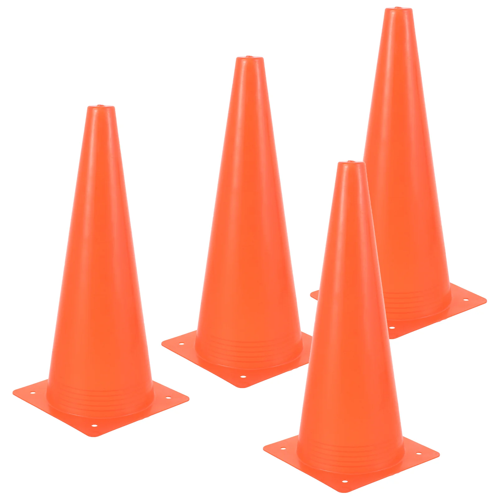4 Pcs Safety Cone for Soccer Practice Training Road Obstacle Football Traffic Supplies soccer training cones