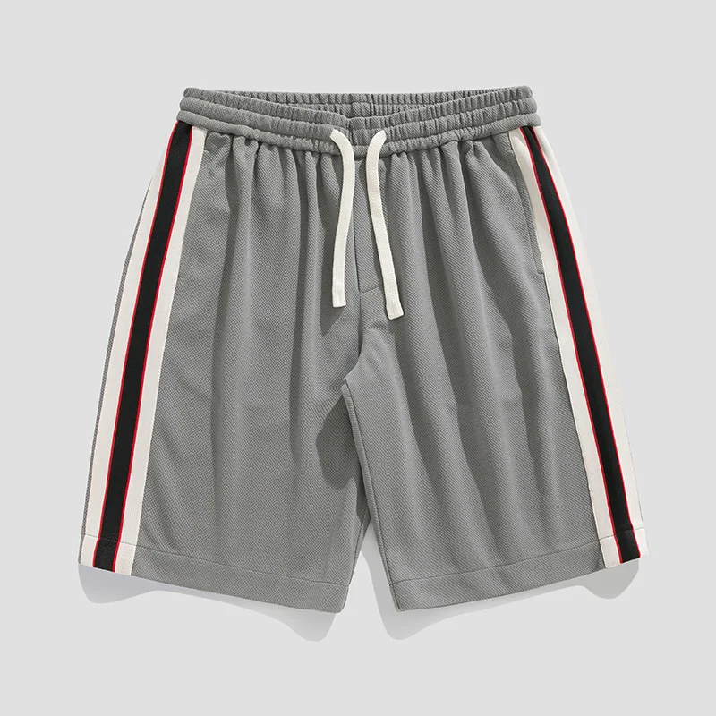 Urban High Street Fashion Shorts Summer Men Sports Casual Pants Polyester fibre Patchwork Sport Streetwear Pants Shorts For Men