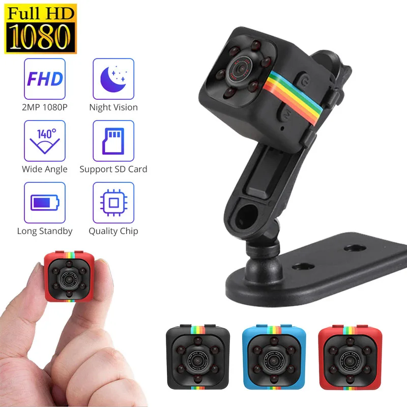 Sq11 Action Camera 1080P Hd Mini Telecamere Night Vision Camcorder Motion Detection Dvr Micro Camera Sport Videocamera Dv