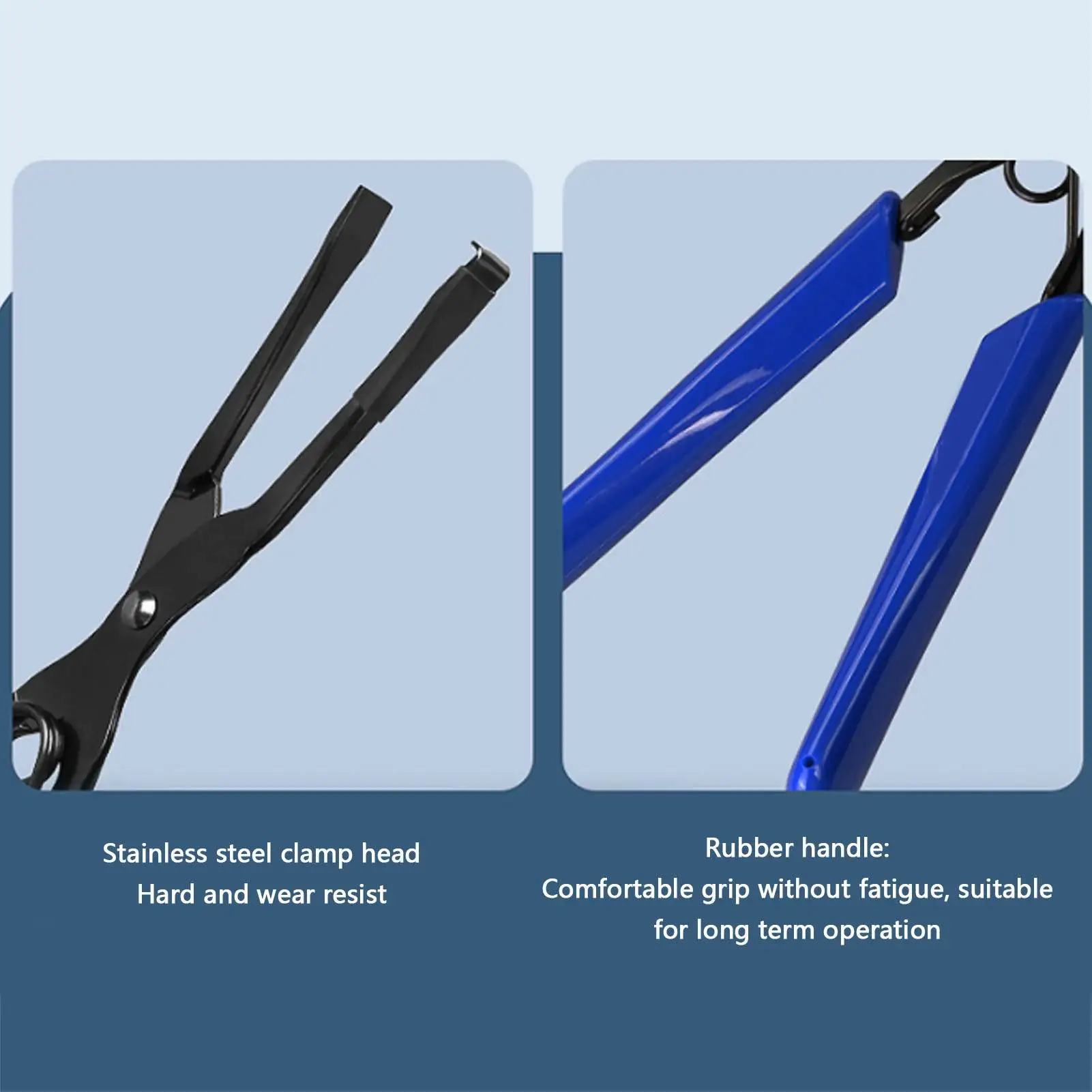 Optical  Long Nose Pliers Optical  Flange Long Nose Pliers Non Slip Handle SC LC  Connector Plug and Unplug Tool