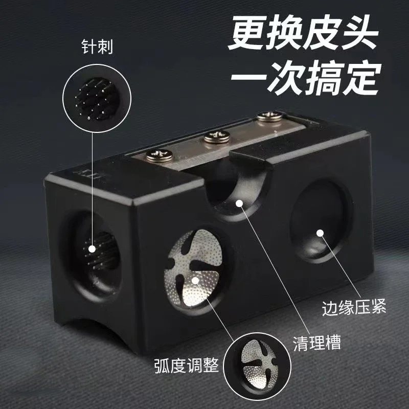 Effective and Rapid Repair Cue Tip Shaper Repair Tool Billiards Device Pool Cue Shaper 8 in 1 Snooker Pool Tip Corrector billiard cue repair tool billiard accessories
