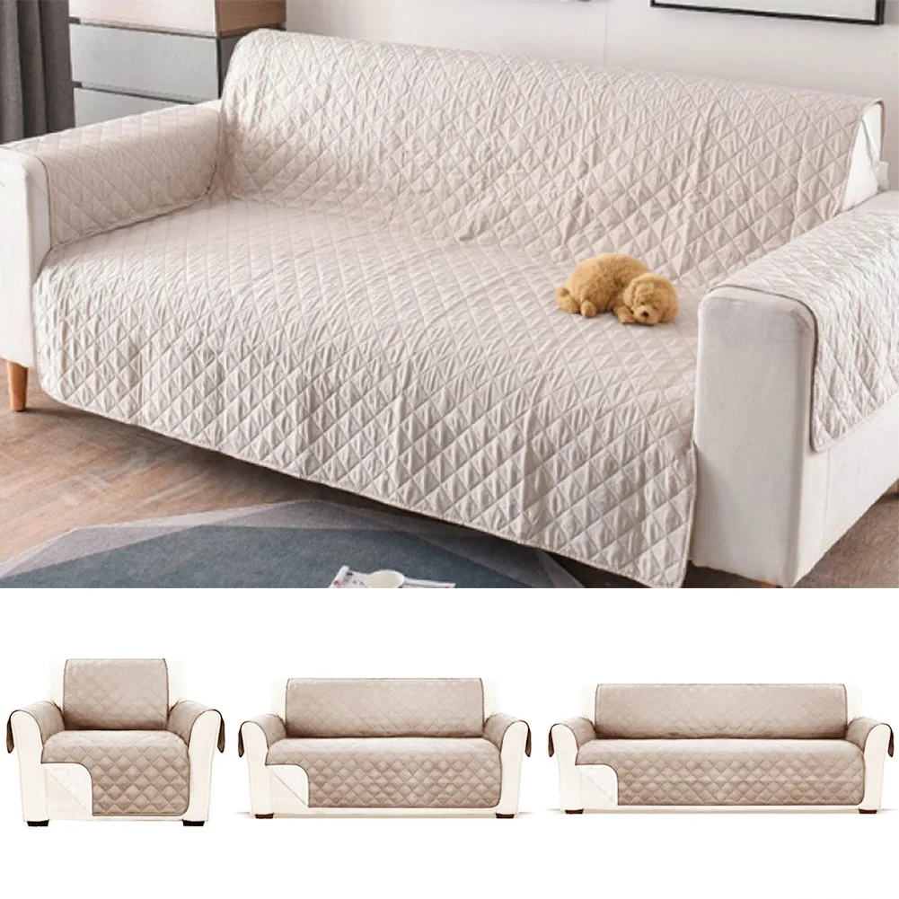 1pc Sofa Covers Quilted Throw Washable Anti Slip Cover Couch Niture Pet Waterproof Sofa Cover Home Textile Slipcovers 5