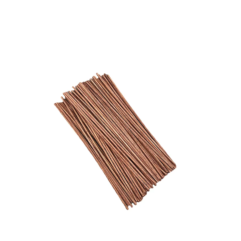 100pcs 22cm/18cm 3mm Brown Aroma Diffuser Essential Oils Sticks Reed Diffuser Absorption Bamboo Stick Refill Sticks