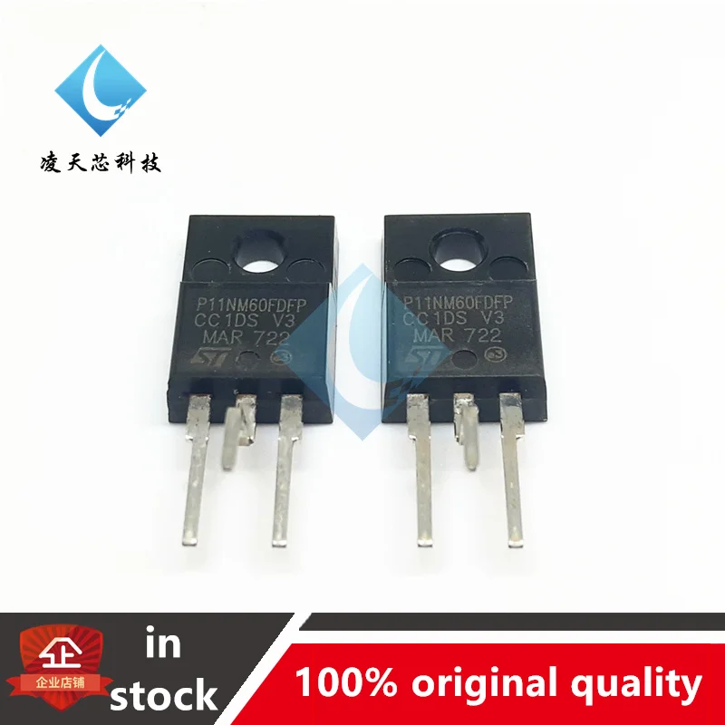 

5 шт. STP11NM60FDFP P11NM60FDFP TO220F 11A600V MOS FET